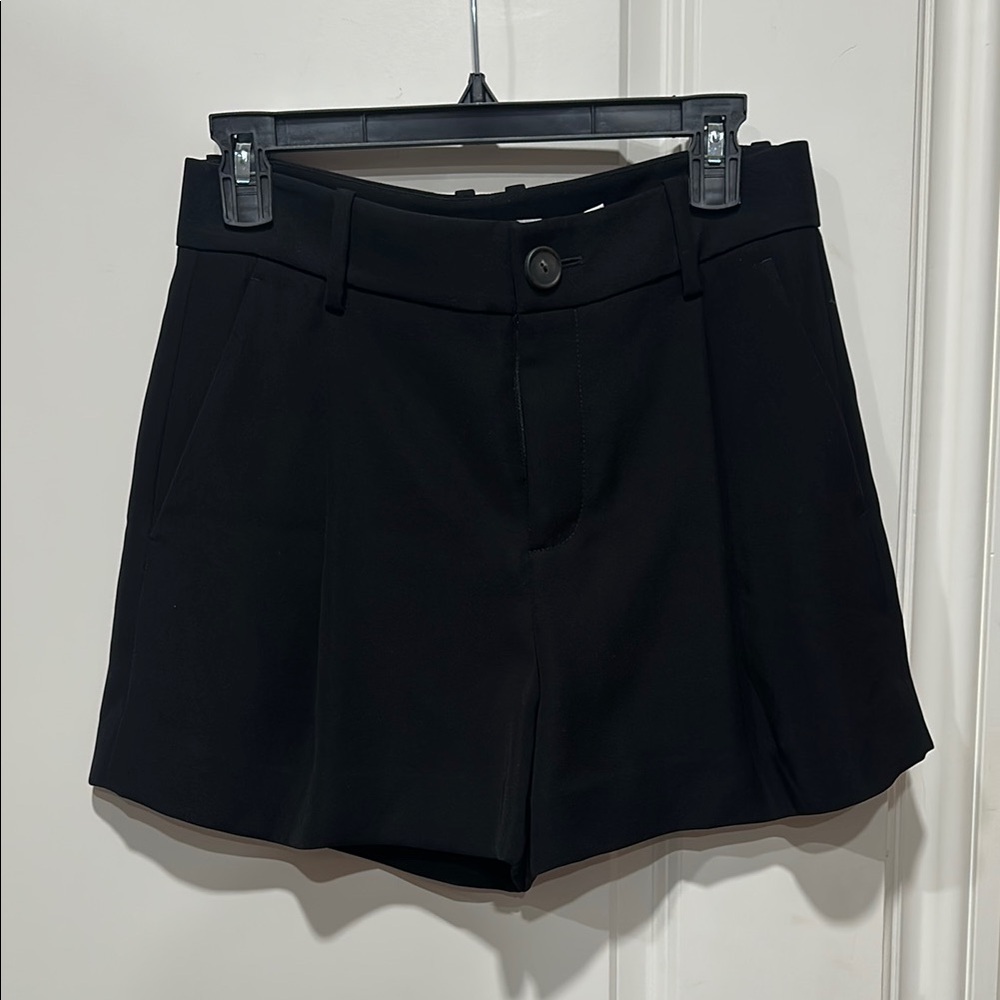 Vince High Waist Black Women's Shorts